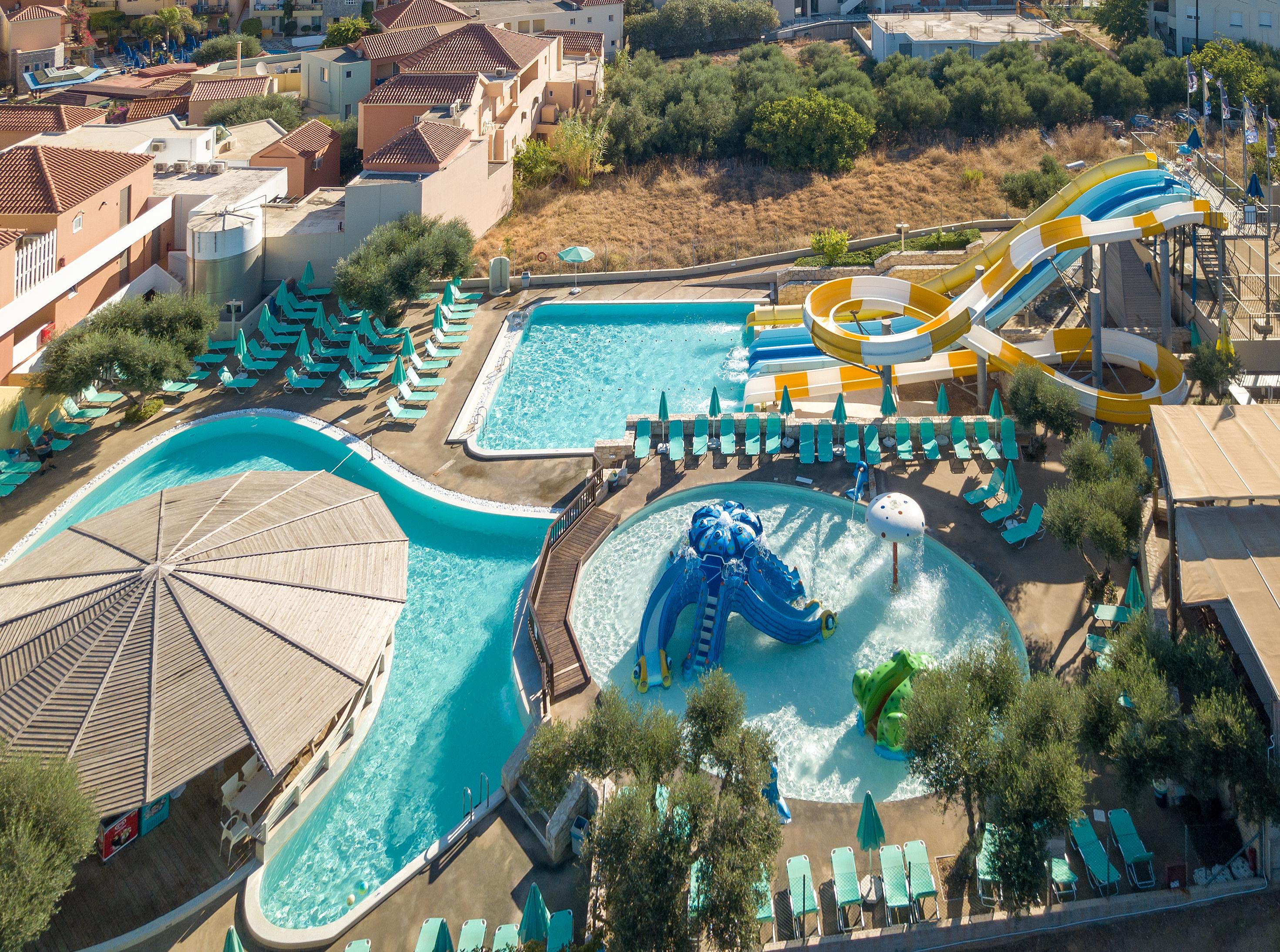 Iolida Village Water Park Hotel Agia Marina Exterior foto